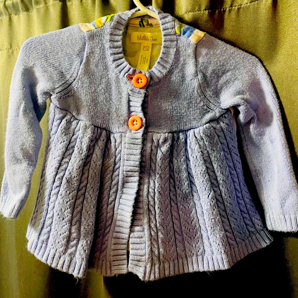 Matilda Jane baby sweater